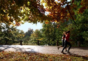 Jogging Outside